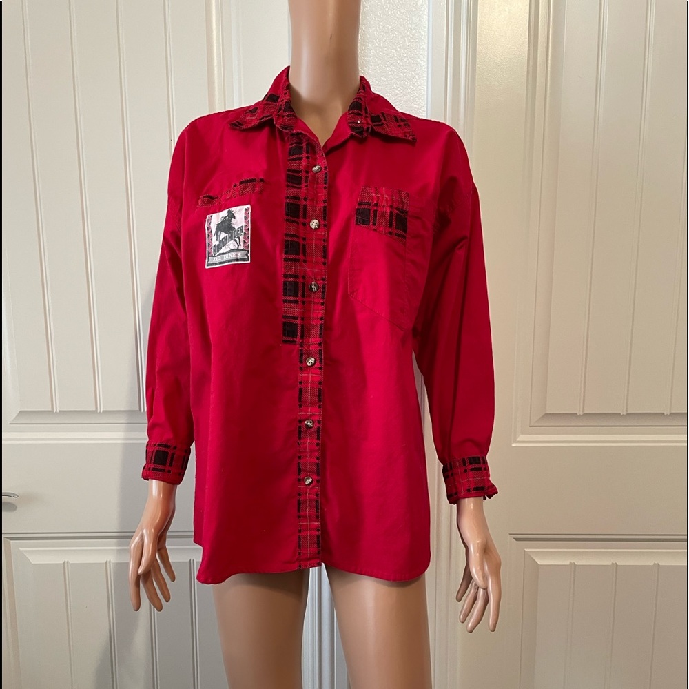 VINTAGE BUTTON DOWN SHIRT - 80’s